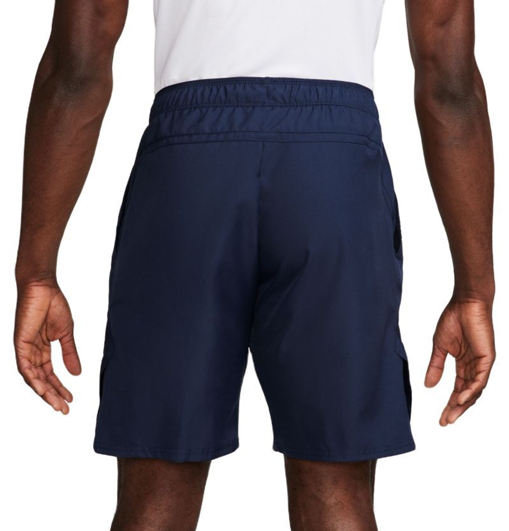 Теннисные шорты Nike Court Dri-Fit Victory 9" Short - obsidian/white - Black Blue