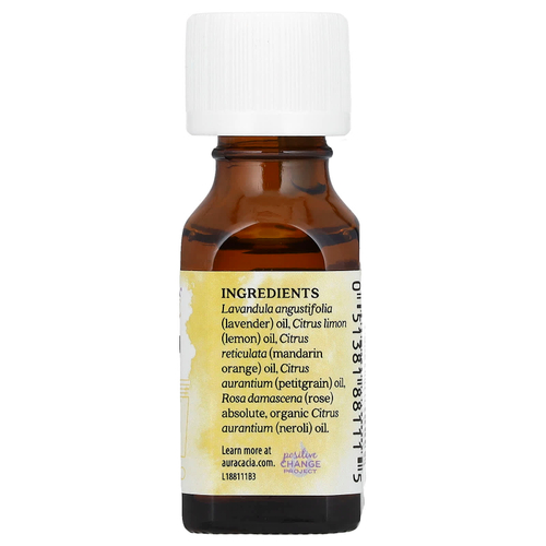 Aura Cacia, Panic Button, смесь чистых эфирных масел, 15 мл (0,5 жидк. унции)