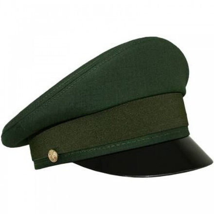 Фуражка офисная зеленая офицерская Rip-Stop