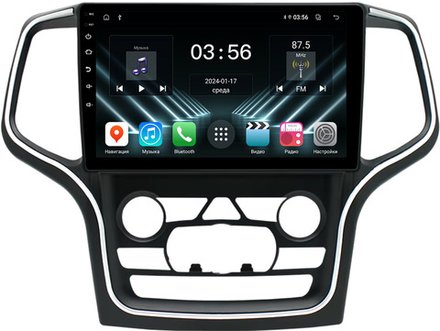 Магнитола для Jeep Grand Cherokee WK2 2013-2021 (взамен 8.4" экрана) - FarCar 9564F3 на Android 13 и IPS экран