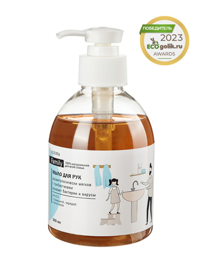 FAMILY жидкое мыло для рук, 300 мл, Kleona