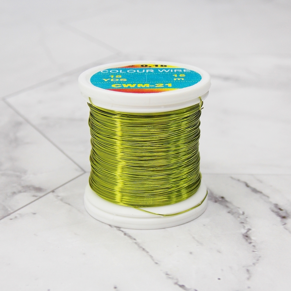 HENDS Проволока металлическая Color Wire 0,18 18 Yards