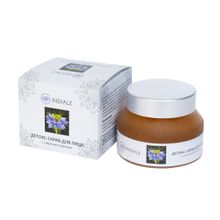 Indiale детокс-скраб для лица с черным тмином 50 г