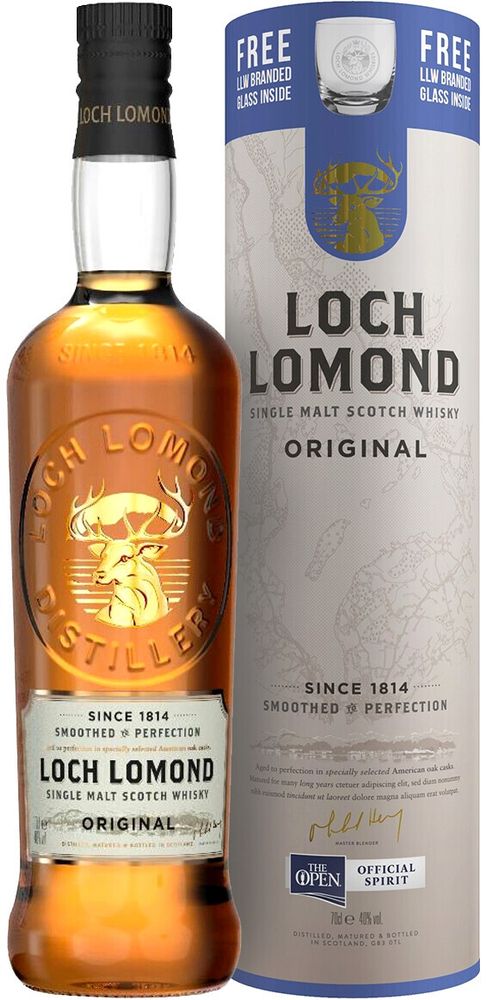 Виски Loch Lomond Original Single Malt in gift box, 0,7 л.