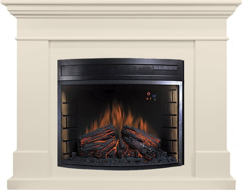 Каминокомплект California - Слоновая кость с очагом Dioramic 28 LED FX