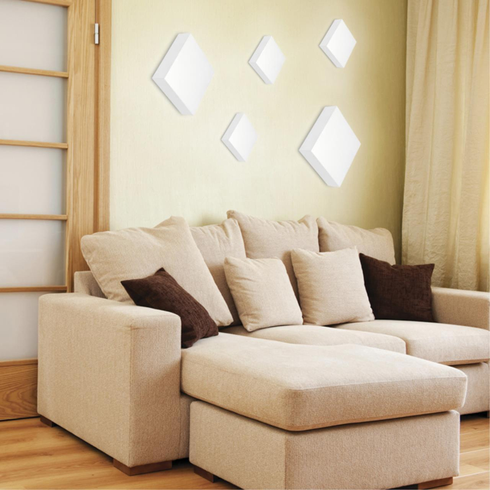 358112 OVER NT19 402 белый Накладной светильник IP20 LED 4000K 20W 85-265V ORNATE