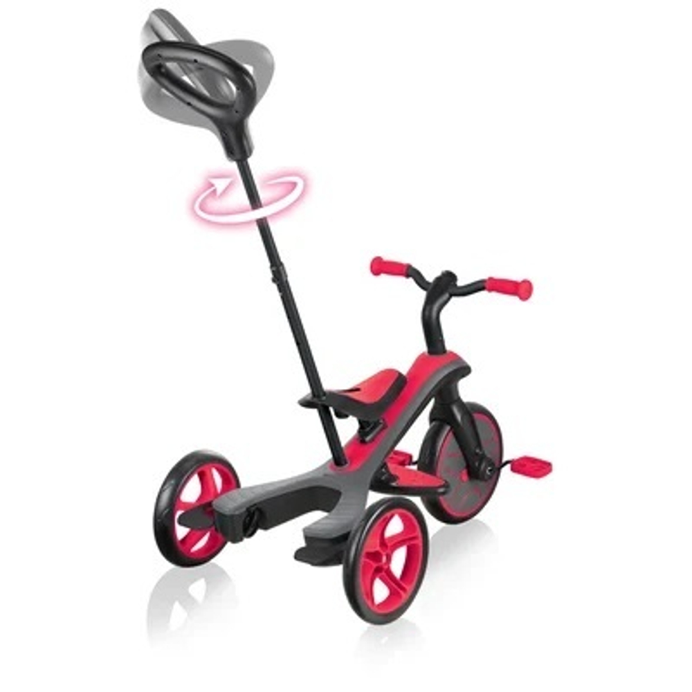 Велосипед-беговел Globber Trike Explorer 4 в 1 New Red