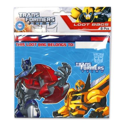 Пакеты для подарков "Трансформеры" 8 шт