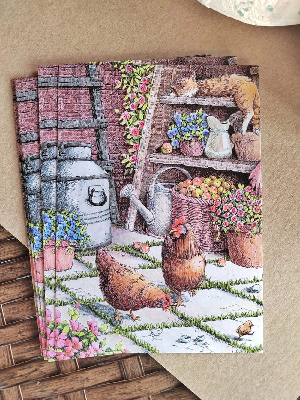 Открытка почтовая. Львова Марина. Тихий уголок