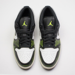 Кроссовки Nike Air Jordan 1 Low Wh. / Black / Green