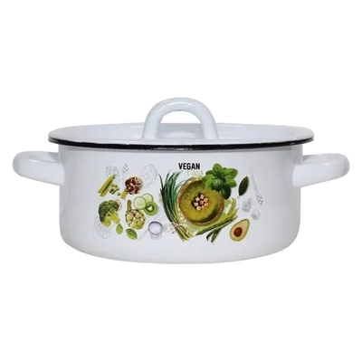 Кастрюля эмал 1,5л 01-М-Веган