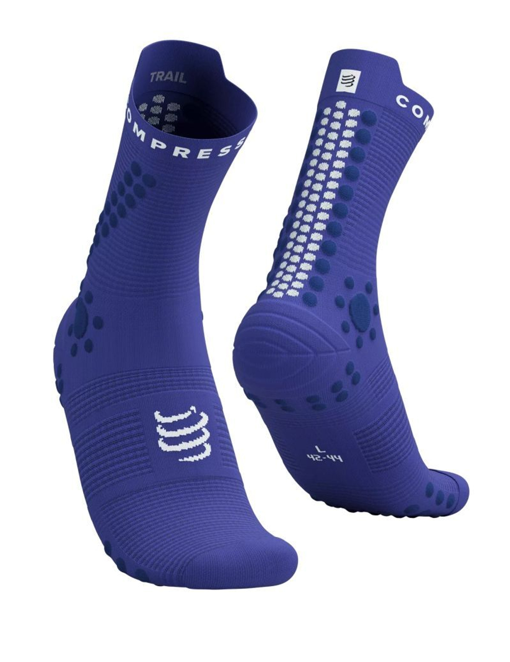 Теннисные носки Compressport Pro Racing v4.0 Trail 1P - Blue