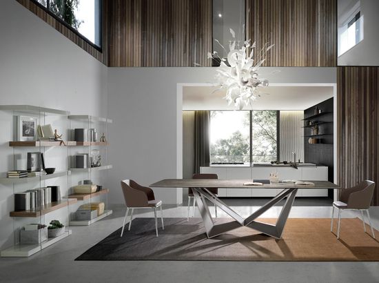 Стул F3201 /4022 экокожа цвет коричневый Испания