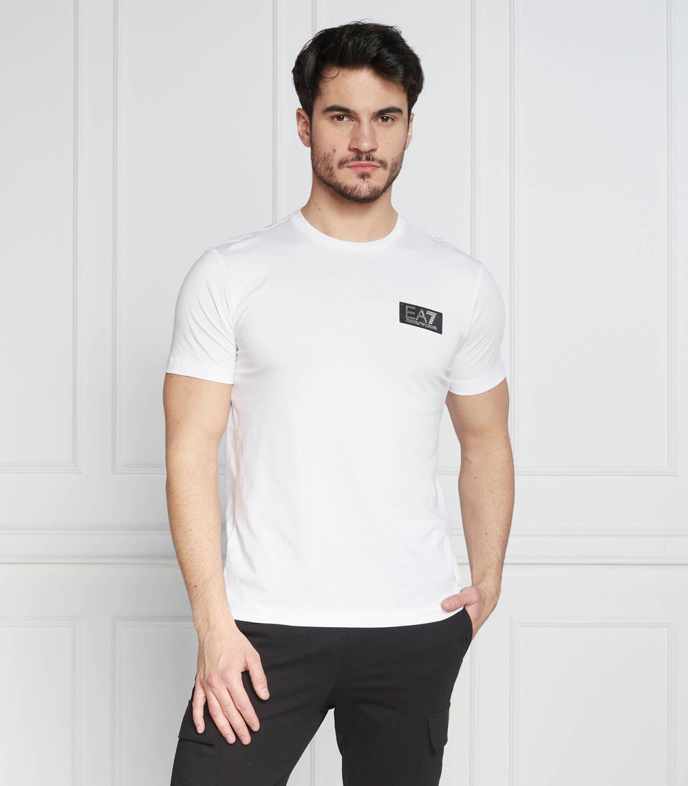 футболка EA7 - белый(3RPT19 PJM9Z)
