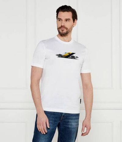 Футболка Porsche x BOSS C-Thompson 71_PS BOSS BLACK - белый(50531455)