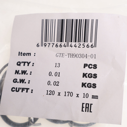 Ремкомплект для домкрата GTE-TH90304 (01) прокладки и уплотнения GTE