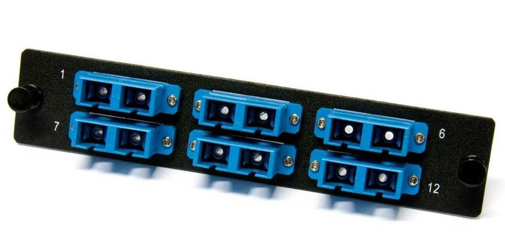 Панель  Hyperline FO-FPM-W120H32-12LC-BL
