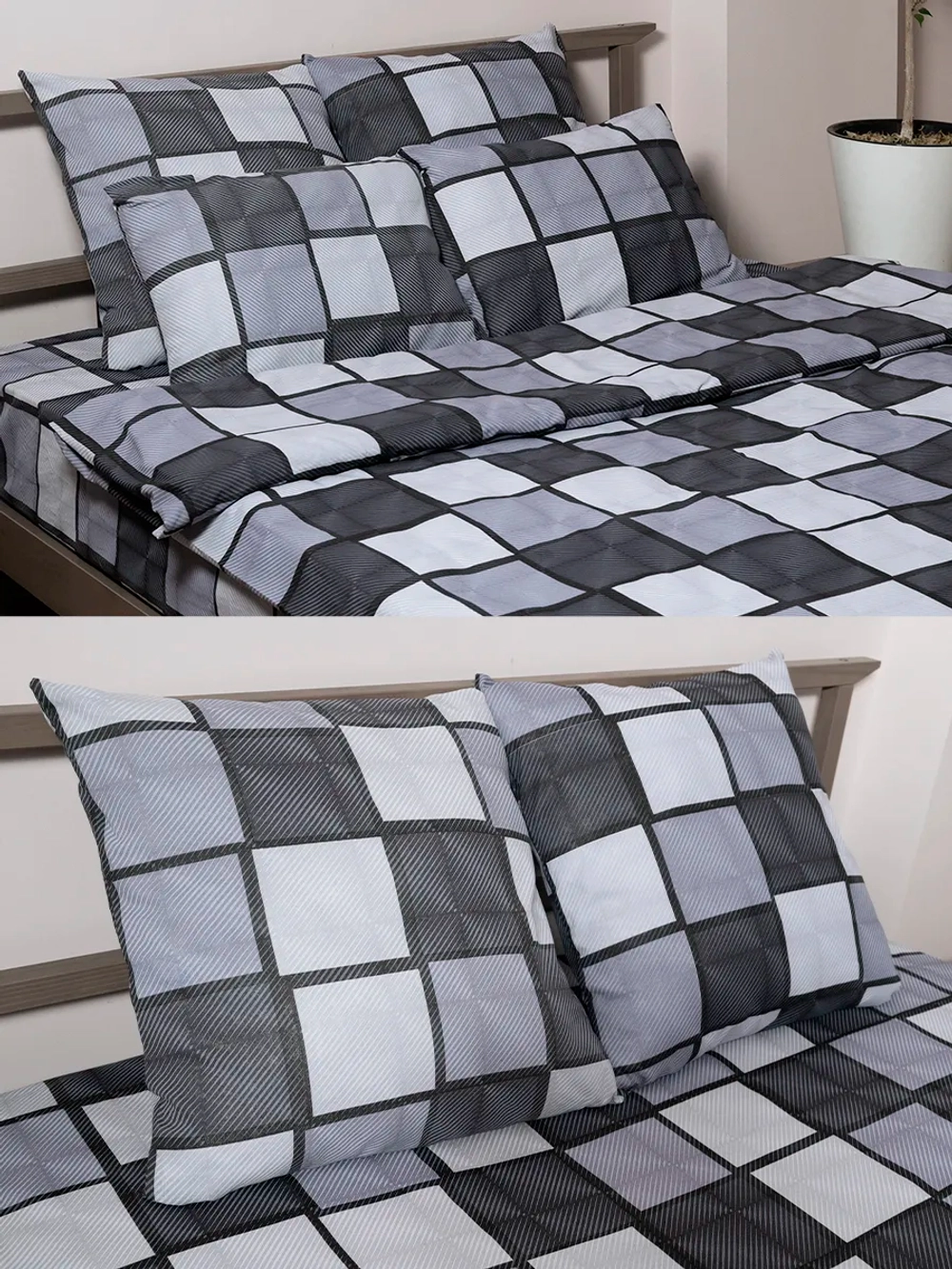 Простыня евро 240х220 см, 100% хлопок