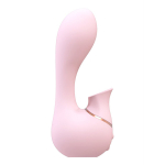 Розовый вибратор с вакуумным стимулятором Irresistible Mythical Pink IRR004PNK