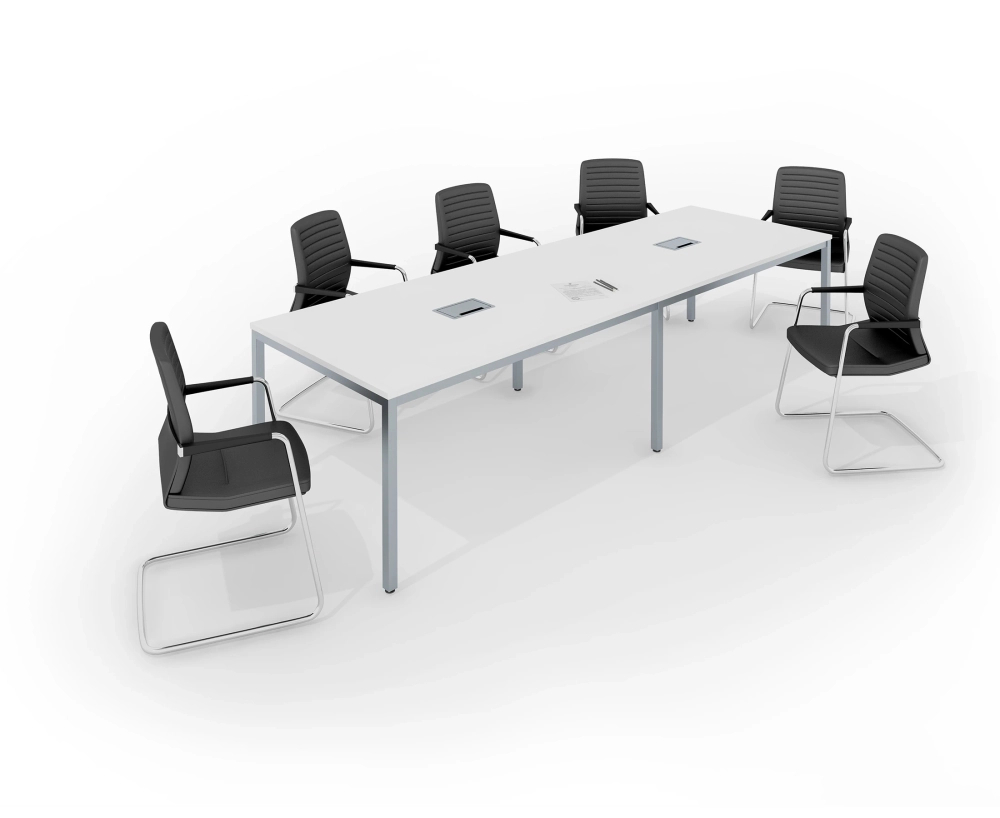 Стол криволинейный на металлокаркасе с экраном из ЛДСП МК40Х40 АВАНС (AVANCE)