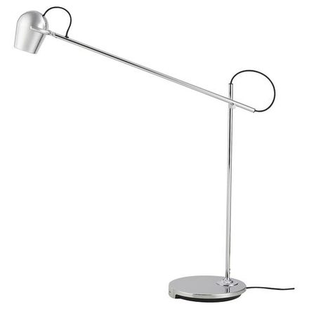 IKEA MODERMOLN  (ИКЕА МОДЕРМОЛН)  -  Настольная лампа, хром