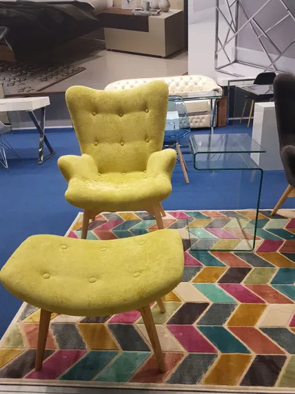 Кресло Contour зеленое