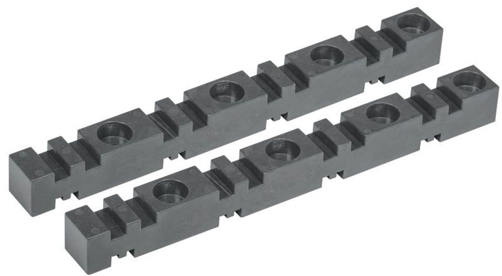 Изолятор шинный плоский ИШП 4P для шин 5 и 10мм 303мм IEK YIS40-4-303