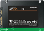 SSD диск Samsung 870 Evo 4TB (MZ-77E4T0BW)