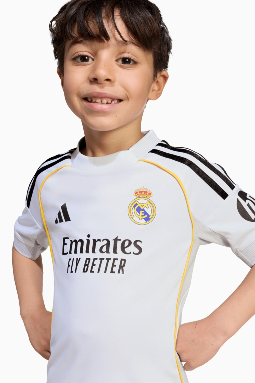 Футбольная форма adidas Real Madrid 25/26 Home Little Kids - белый