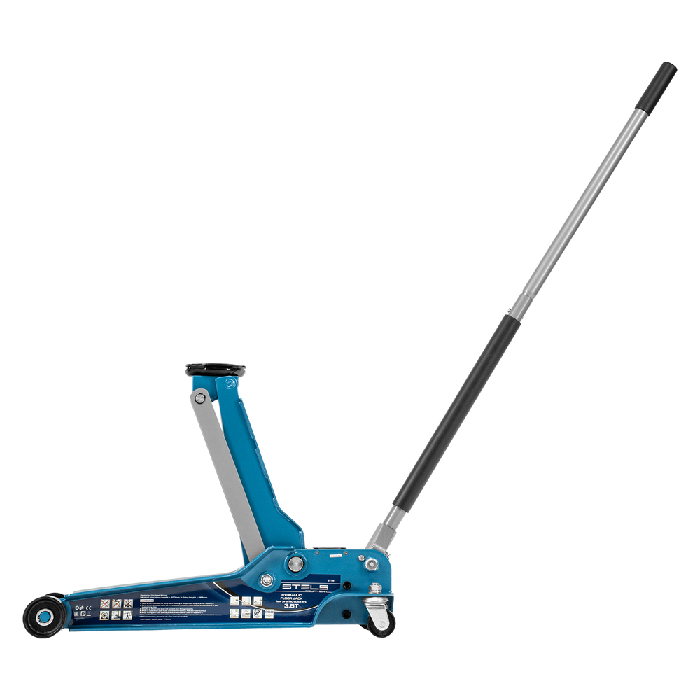 Домкрат гидравл. подкатной, быстр.подъем, 3,5т LOW PROFILE QUICK LIFT, 100-565 мм, проф Stels