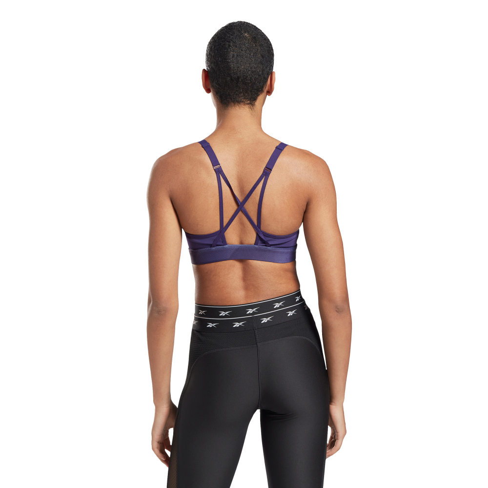 ТОП теннисный Reebok Lux Strappy Bra W - Фиолетовый