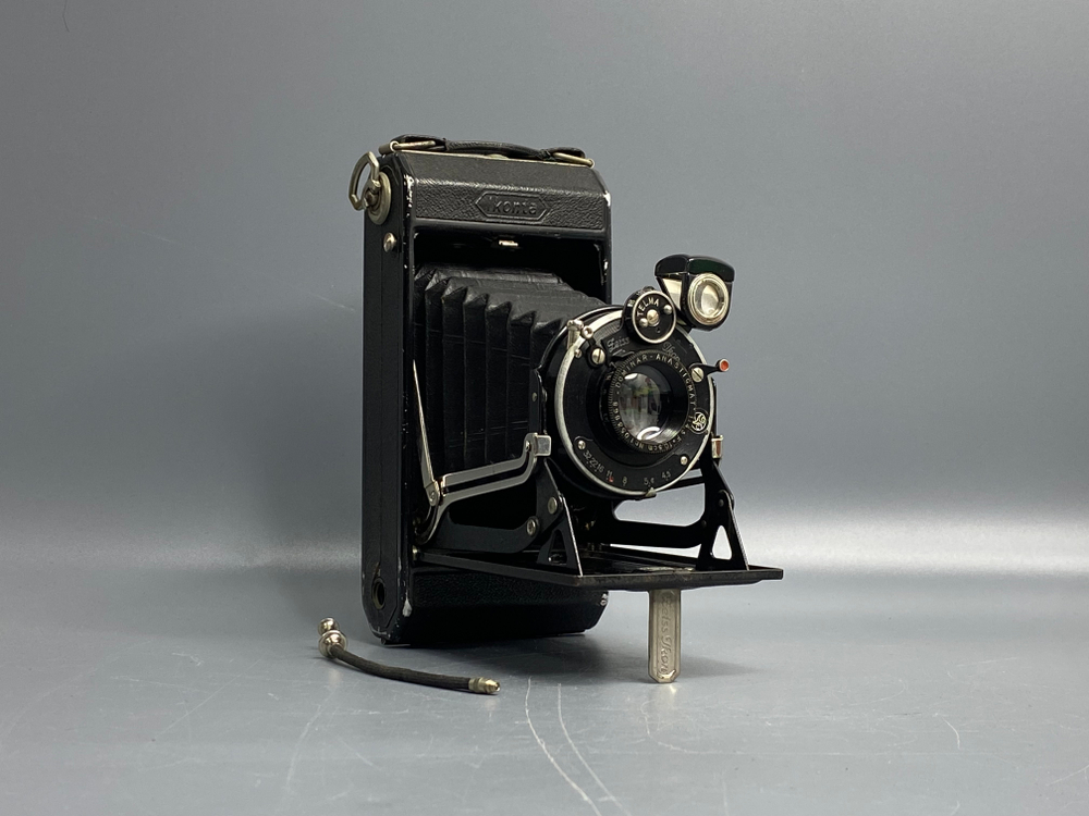 Zeiss Ikon Ikonta 520/2 + Novar Anastigmat 3.5/105mm выдержка 1/25 не работает