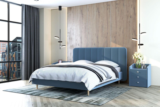 Кровать двойная РИНО 1600х2000 с ПМ