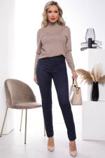 Лосины из замши "Нью-Йорк" (темно-синие) Б7689 LT Collection (Акция)