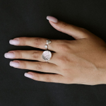 кольцо отпечаток ракушки