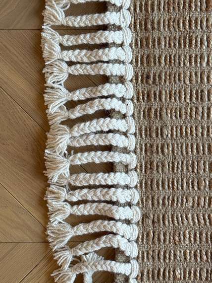 Ковер из джута и шерсти Mumbai из коллекции Ethnic, 160х230см