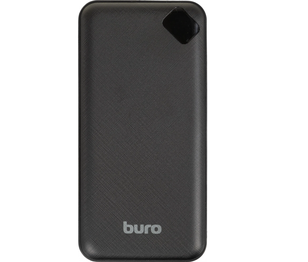 Мобильный аккумулятор Buro BP20E 20000mAh 2.1A 2xUSB черный (BP20E10PBK)
