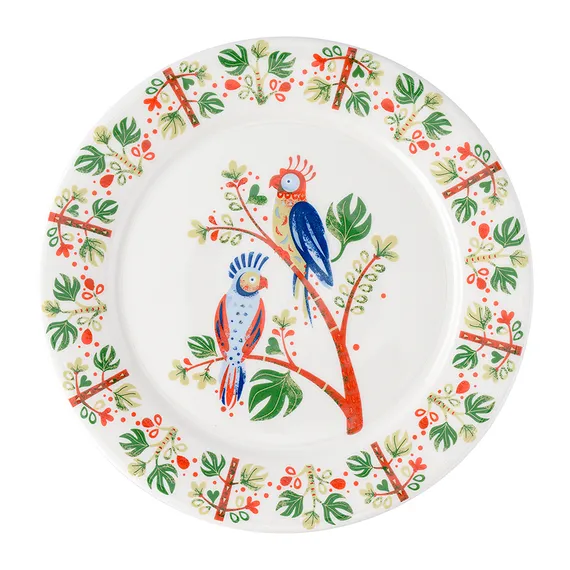 Тарелка parrot из коллекции birds of paradise, D21 см