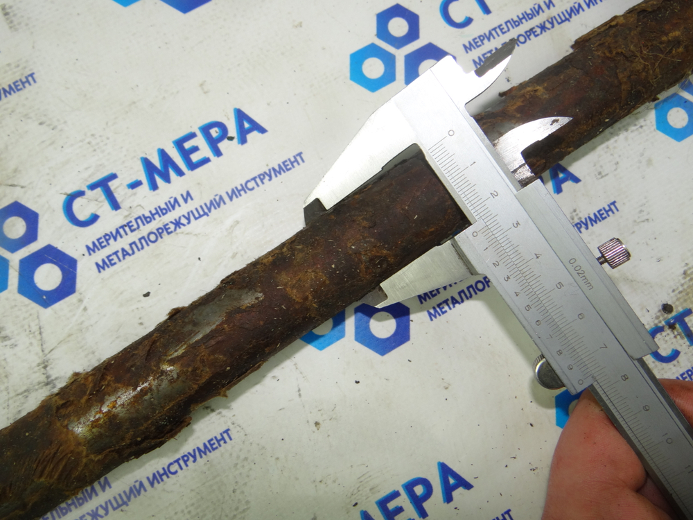 Вал ходовой РМЦ 1000 (Длина 1770мм, диаметр 25мм)