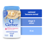 Gerber, 2nd Foods®, каша, овсянка с бананом, 227 г (8 унций)