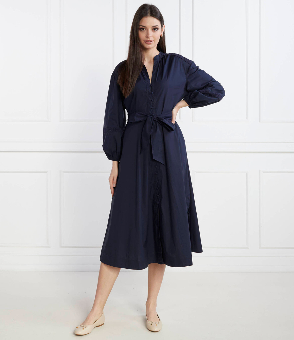 Платье с ремешком CARELLE LAUREN RALPH LAUREN - темно-синий(250925450)