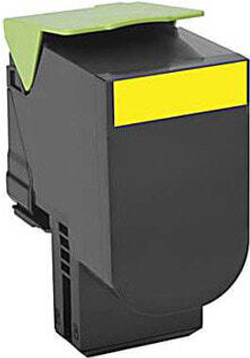 Lexmark 80C0S40 тонерный картридж Подлинный Желтый 1 шт