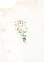 рубашка с болеро и джинсами