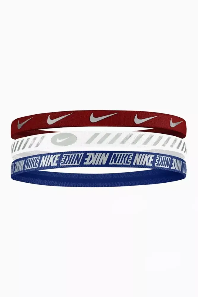 лента для волос Nike Metallic Headbands 3pack