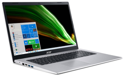 Ноутбук Acer Aspire 3 A317-53-31BF Intel Core i3 1115G4, 3.0 GHz - 4.1 GHz, 8192 Mb, 17.3" Full HD 1920x1080, 256 Gb SSD, DVD нет, Intel UHD Graphics, Windows 11 Professional, серебристый, NX.AD0ER.01M