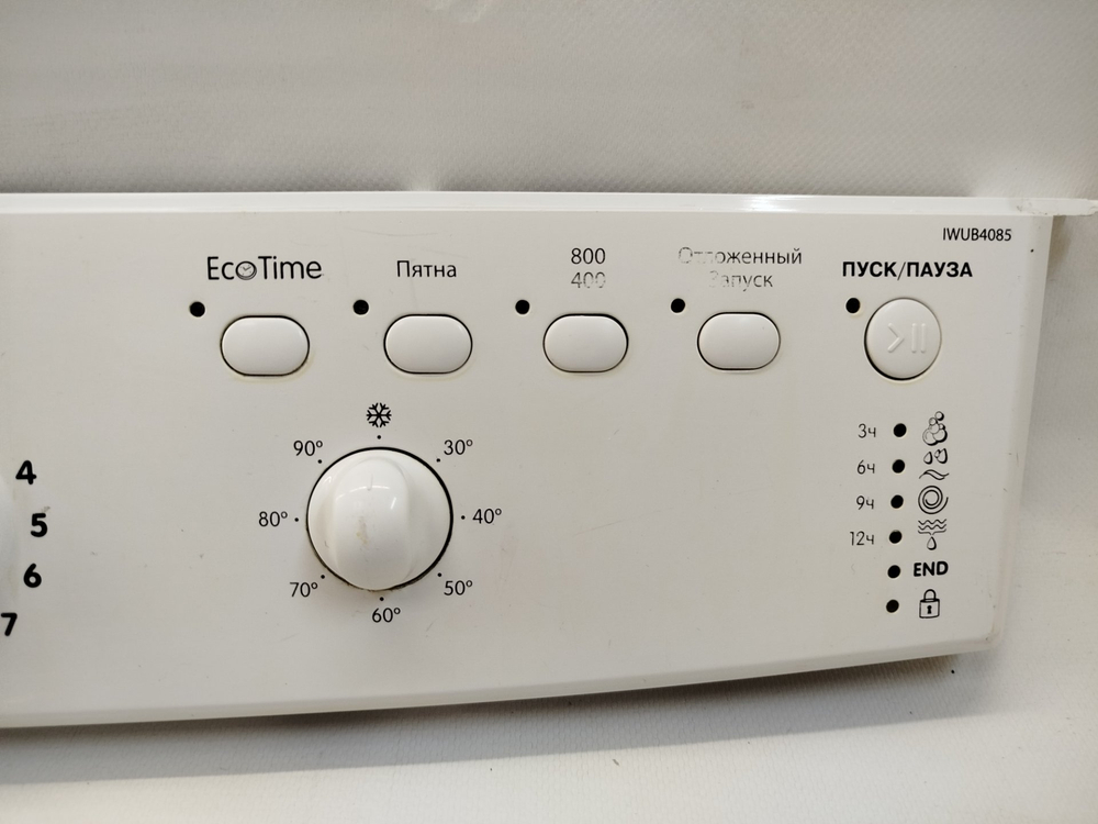 422 Панель и модуль индикации для стиральной машины Indesit IWUB4085 б/у
