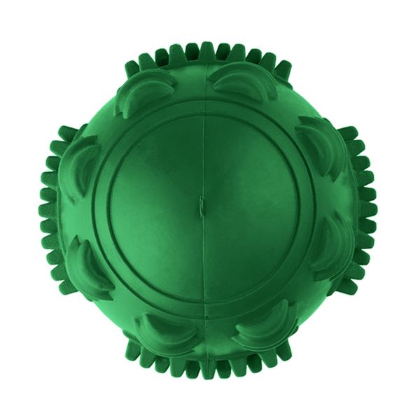 Игрушка Mr.Kranch для собак Мяч 8 см зеленый с ароматом курицы