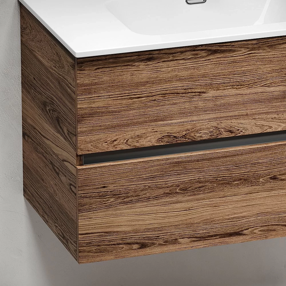 Тумба с раковиной Sancos Urban 80 UR80ECH дуб чарльстон
