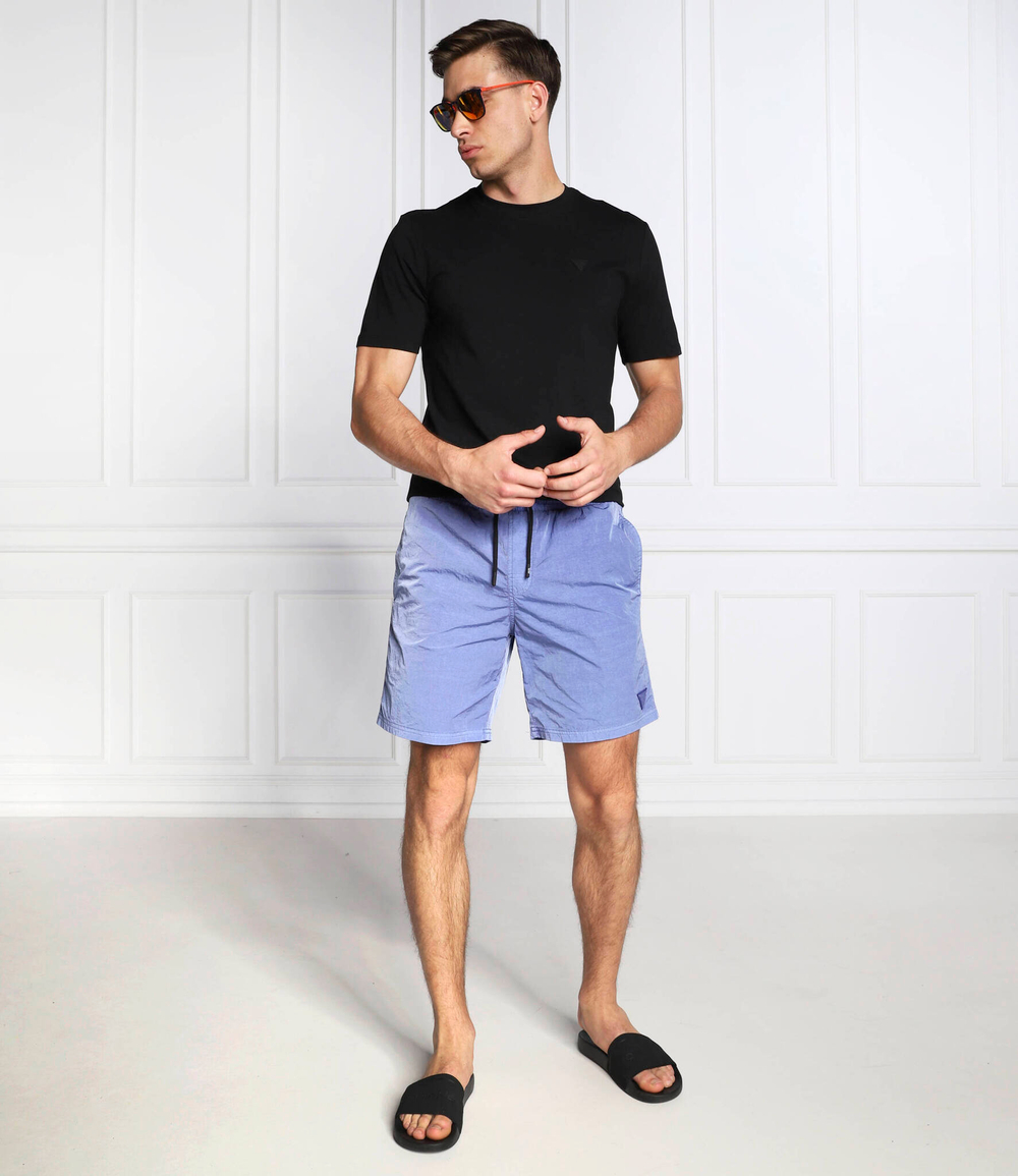 шорты для плавания GUESS - темно-голубой (M2GD22 WDU80)