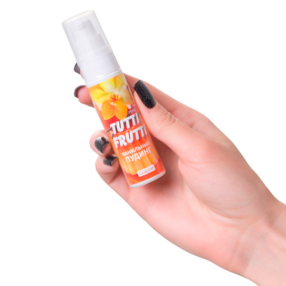Гель-смазка со вкусом Ванильный пудинг Биоритм OraLove Tutti-frutti 30г